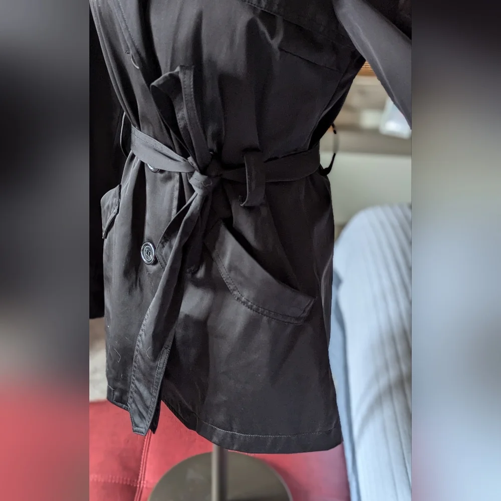 Colebrook Short Trench Rain Coat - Picture 6 of 10